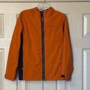 Vineyard Vines Boys Orange Packable Rain Jacket